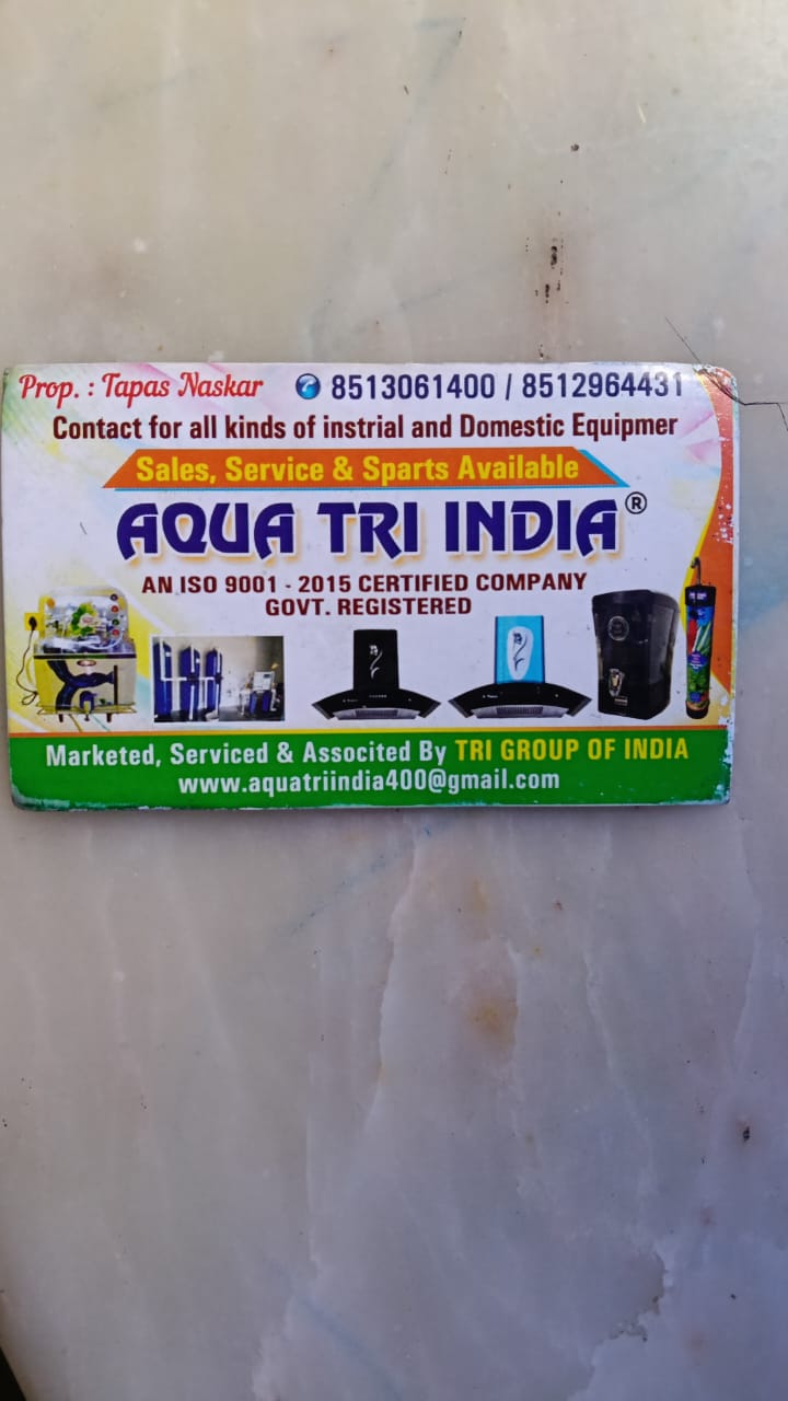 Aqua Tri India Official Business Card & Registration